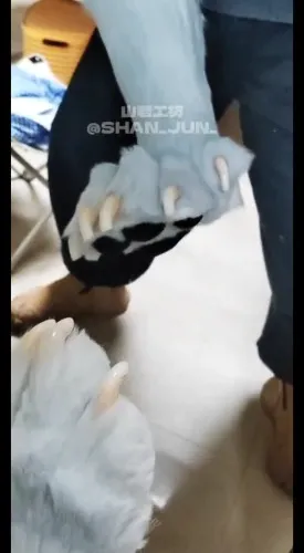 Custom REMY PAWS from Shan Jun Fursuit