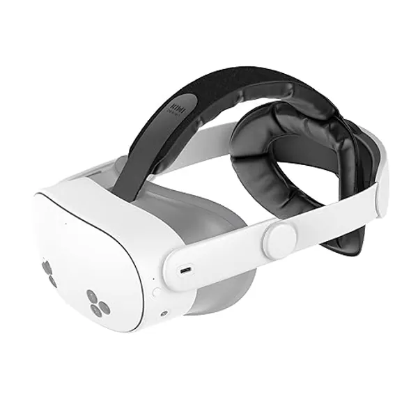KIWI design K4 Comfort Head Strap Accessories for Meta/Oculus Quest 3/3S, Non-Battery Lightweight Head Strap