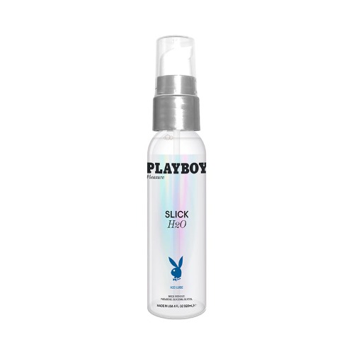Playboy Slick H2O Water-Based Lubricant - 4 oz.