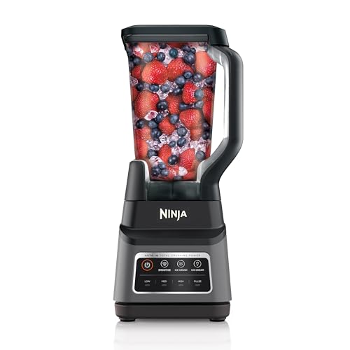 Ninja BN701 Professional Plus Blender, 1400 Peak Watts, 3 Functions for Smoothies, Frozen Drinks & Ice Cream with Auto IQ, 72-oz.* Total Crushing Pitcher & Lid, Dark Grey - 1400 Peak Watts