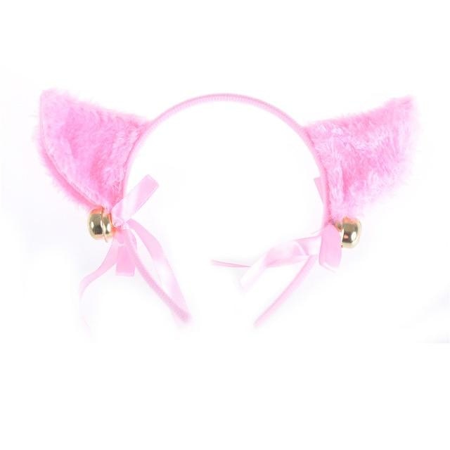 Pastel Neko Ears - Pink