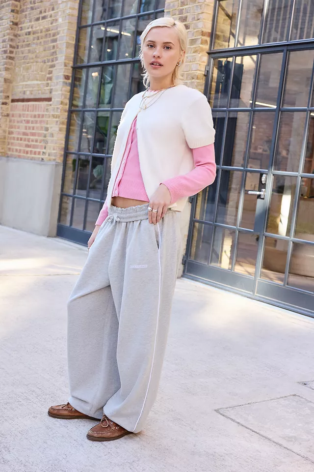iets frans... Grey Harri Baggy Joggers