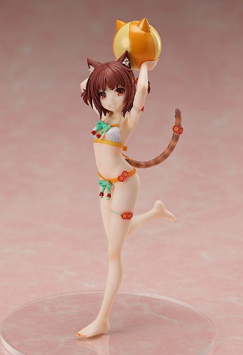 S-style Nekopara Azuki Swimsuit Ver. 1/12 Pre-painted Assembly Figure - Pre Owned