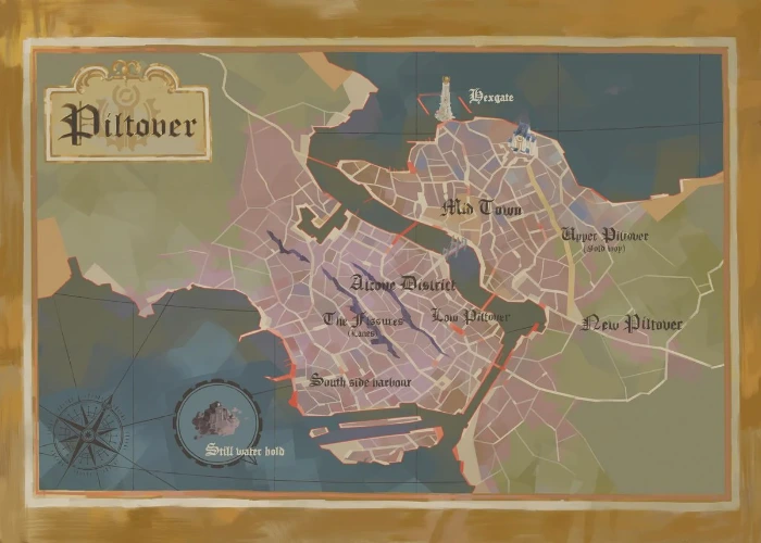 Piltover Map