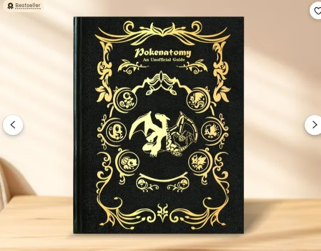Pokemon anatomy book
