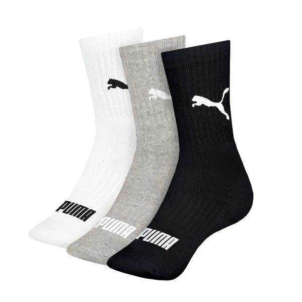 Meia Cano Médio Masculina (3 Pares)