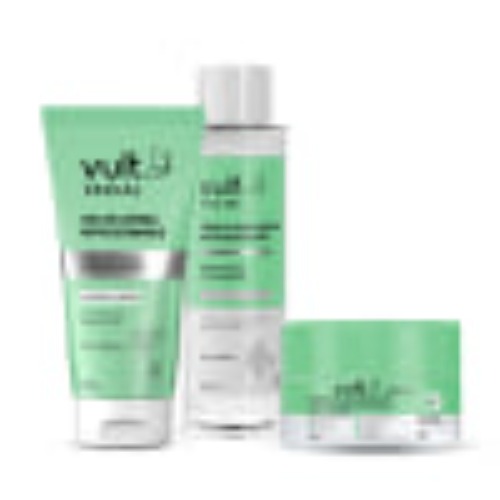 Combo Antioleosidade: Limpeza Facial  150g +Tônico  Renovador Facial 200ml + Gel Hidratante Facial 100g