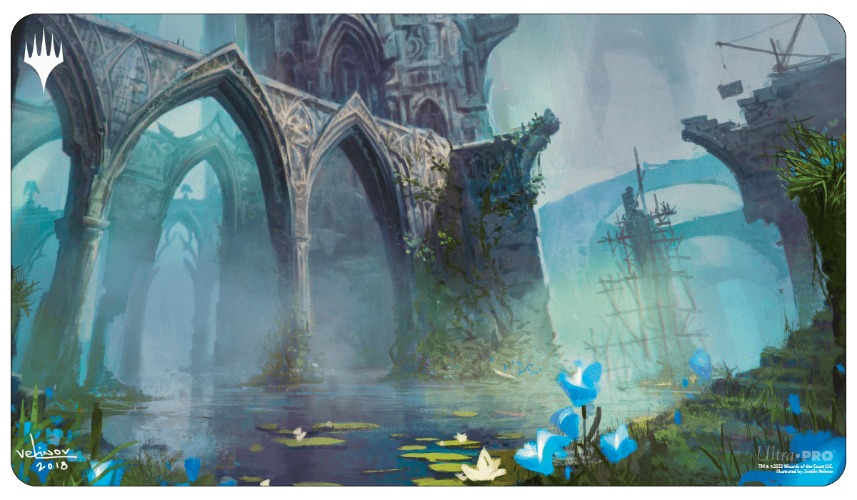 Ravnica Remastered House Dimir Watery Grave Standard Gaming Playmat for Magic: The Gathering | Default Title