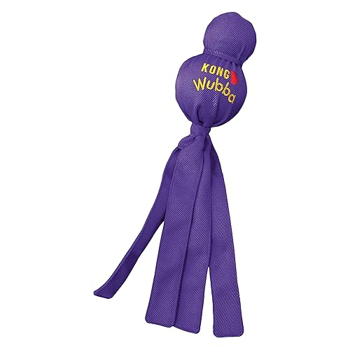 KONG Wubba - Dog Toy for Tug of War & Fetch - Dog Supplies for Puppy & Dog Playtime - Outdoor & Indoor Dog Toy - for XL Dogs - X-Large (Pack of 1) - Standard Packaging