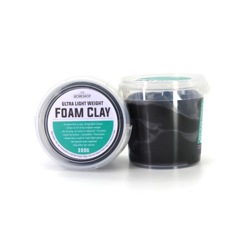 Ultra Light Foam Clay® - 300g - Black | Default Title
