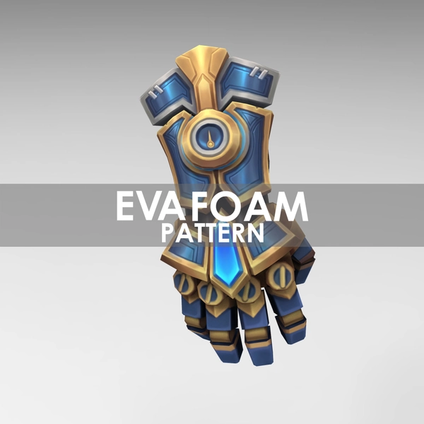 Vi Arcan Full Gautnlet Wearable Template for EVA Foam (PDF/PDO)