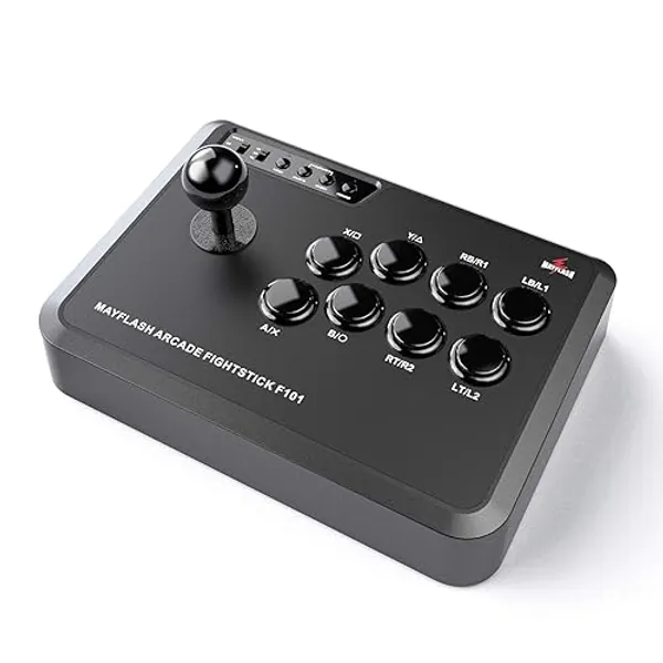 MAYFLASH ARCADE STICK F101 for Nintendo Switch/PC/PS3/Android/Neogeo mini/SEGA MEGA Drive mini/SEGA GENESIS mini - Stick