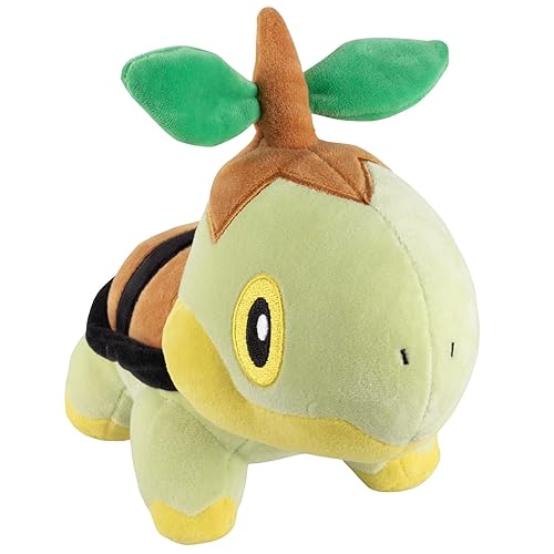Pokémon 8" Turtwig Plush - Officially Licensed - Diamond and Pearl Starter Figure - Quality Soft Stuffed Animal Toy - Christmas Stocking Stuffer Gift for Kids, Boys, Girls - 2+