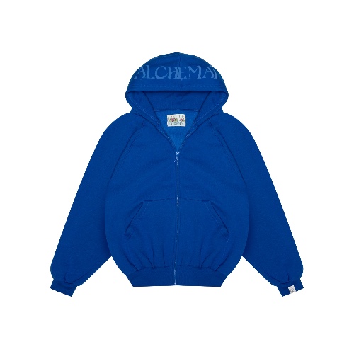 your fear of looking stupid is holding you back one-size zip-up blue 