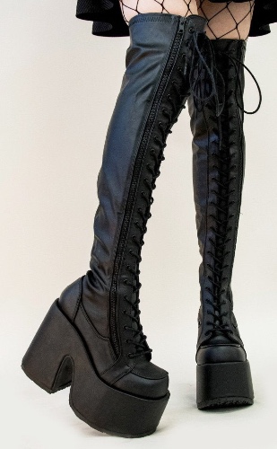 Demonia Thigh High Boots | 8