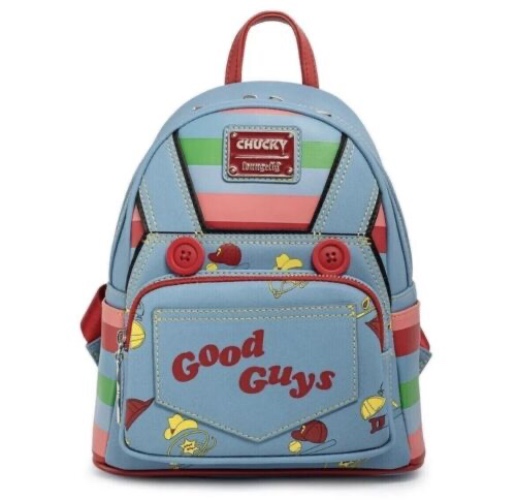 New Horror Loungefly Mini Backpack Childs Play Chucky Good Guys Cosplay NWT  | eBay