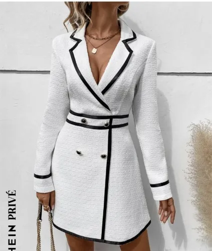 SHEIN Privé Square Neck Flounce Sleeve Mesh Overlay Dress for Sale Australia| New Collection Online| SHEIN Australia