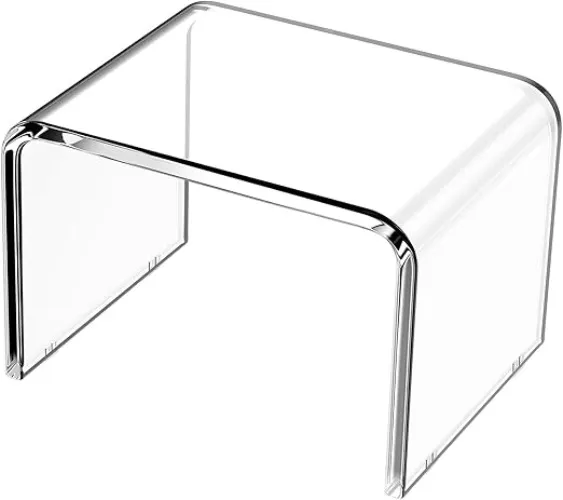 Clear stool for filming