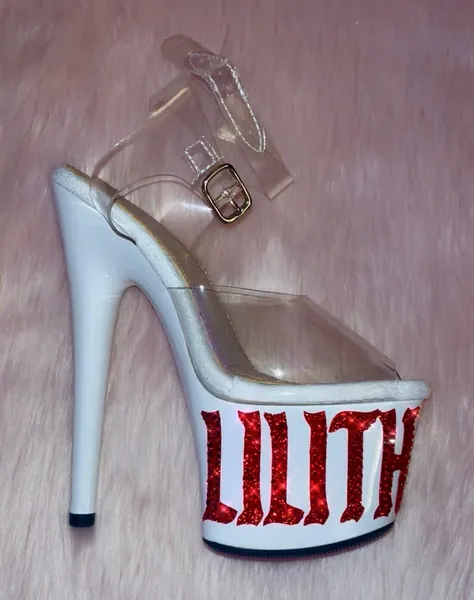 Custom "Bella" Stripper Heels