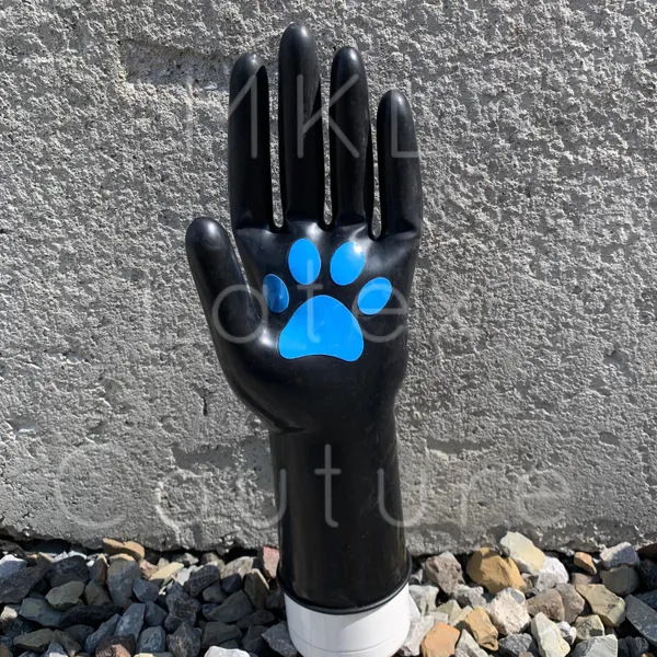 Latex Gloves with Paws