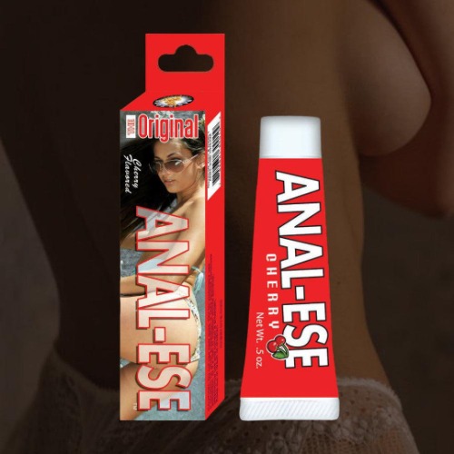 Anal-Ese Cherry Numbing Anal Lubricant 🍑 - .5oz (15ml) Tube