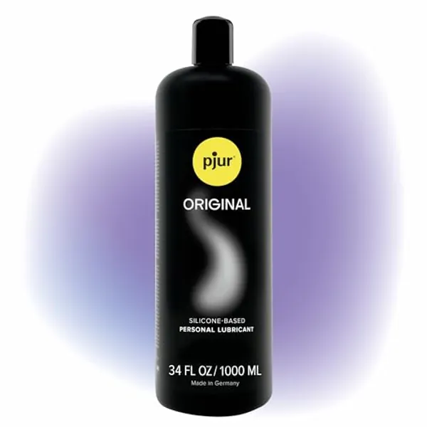pjur Original Silicone Based Lubricant, Premium Lube for Men, Women & Couples, Odorless, 1L / 34 fl.oz