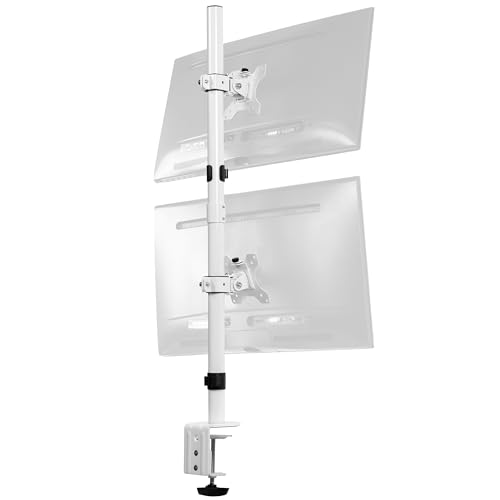 VIVO Dual Vertically Stacked LCD Monitor Desk Mount