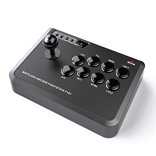 MAYFLASH ARCADE STICK F101 for Nintendo Switch/PC/PS3/Android/Neogeo mini/SEGA MEGA Drive mini/SEGA GENESIS mini - Stick