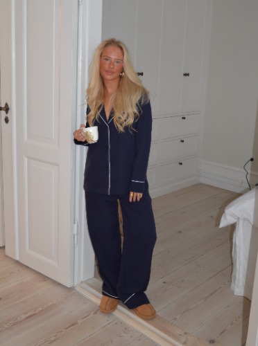 Aurelia pyjamasbukser - Navy | XS/S