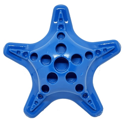 Starfish Ultra Durable Nylon Dog Chew Toy for Aggressive Chewers - Starfish Nylon Toy - Blue