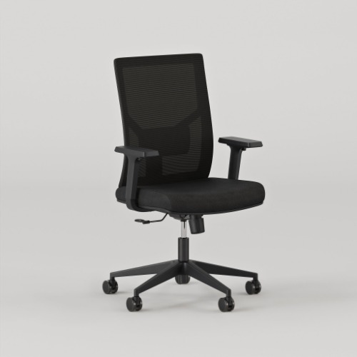 Open Box - Task Chair - Black / Black / Standard