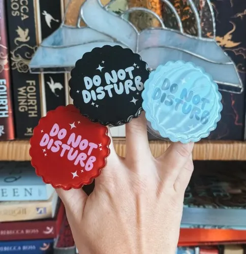 Do Not Disturb E-Reader Grip