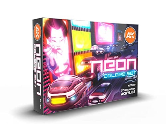 AK Interactive Set - Neon Colors Set