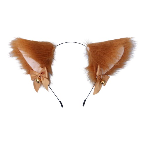 Faylay Cosplay Girl Plush Furry Cat Ears Headwear Accessory for Cam Girl Party - 8-tmrlthdj