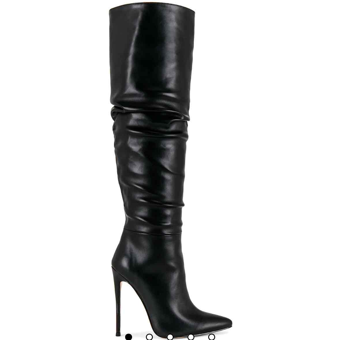 FEMME LA Mariel 2 Way Boot in Black from Revolve.com