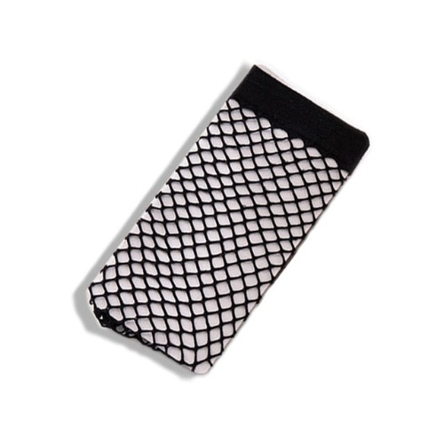 Transparent Fishnet Hosiery - One Black / One Size