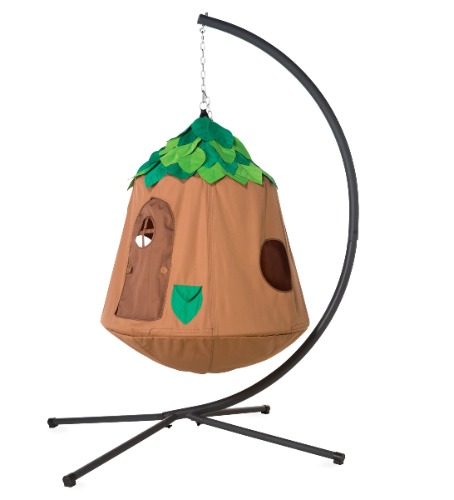 Woodland HugglePod HangOut Nylon Hanging Tent and Crescent Stand Set | Default Title