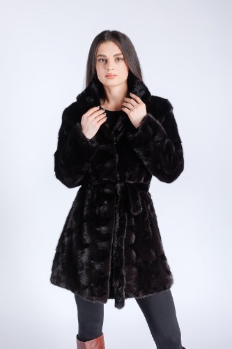natural fur coat 