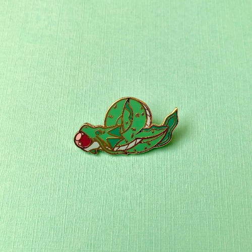 Ryujin Enamel Pin by Shumi Collective - Green