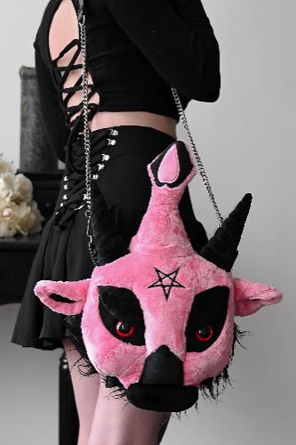 Dark Lord Handbag [BUBBLEGUM] | One Size / Bubblegum / 100% Polyester