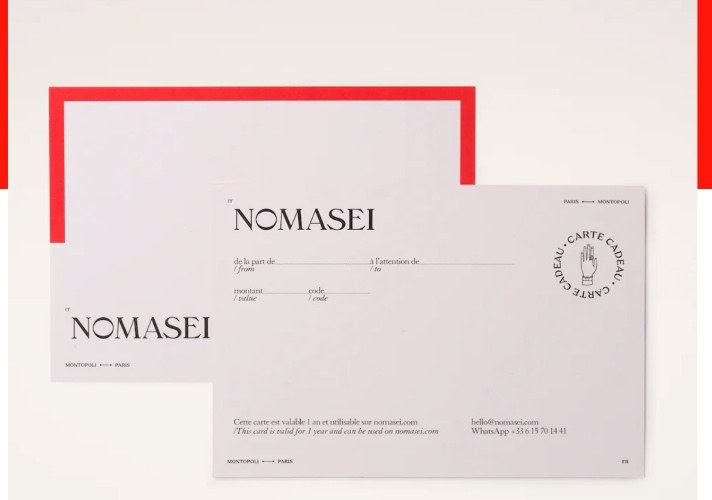Nomasei Gift Card
