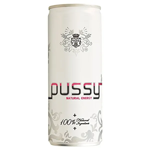 Pussy Natural Energy Drink 250Ml (Pack Of 24 X 250Ml)