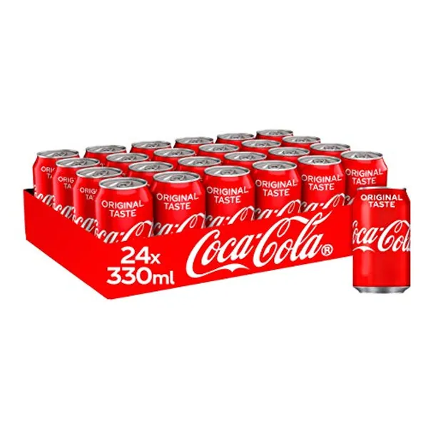 Coca-Cola Original Taste 24 x 330ml Cans