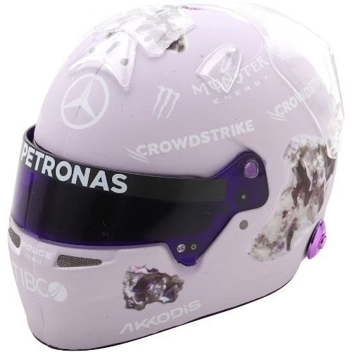 Mercedes AMG Petronas F1 2022 Lewis Hamilton Monaco GP 1:5 Model Helmet