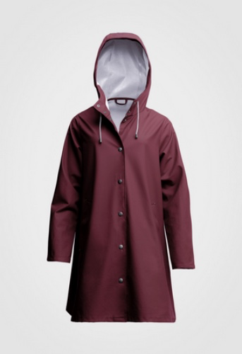 Mosebacke Lightweight Raincoat Burgundy