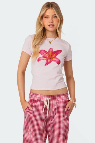Daylily T Shirt | LIGHT PINK / M