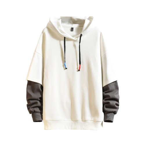 Fashion Hoodie Color Block 