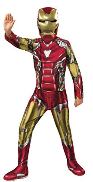 Rubie's Offizielles Kostüm Iron Man, Avengers Endgame, klassisch, Kindergröße M, 5-7 Jahre, Körpergröße 132 cm