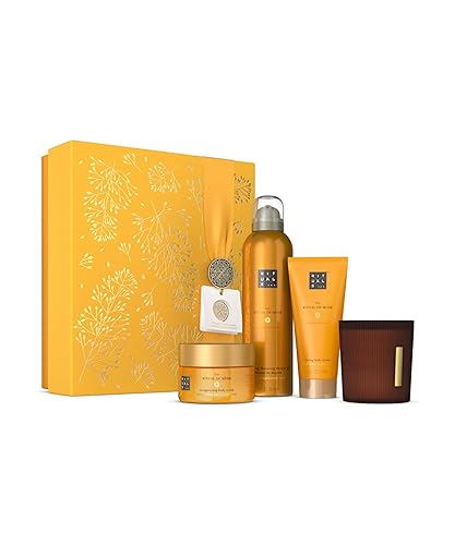 RITUALS Gift Set The Ritual of Mehr Medium - Home and Skincare Products Enriched with Sweet Orange and Cedar Wood - Bath Gift Box with Energising Properties - M