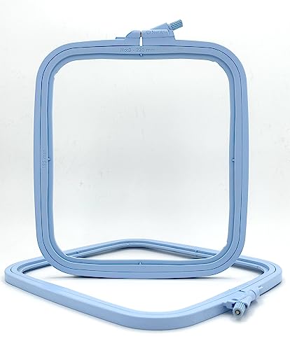 Nurge Blue Plastic Square Embroidery Hoop Small